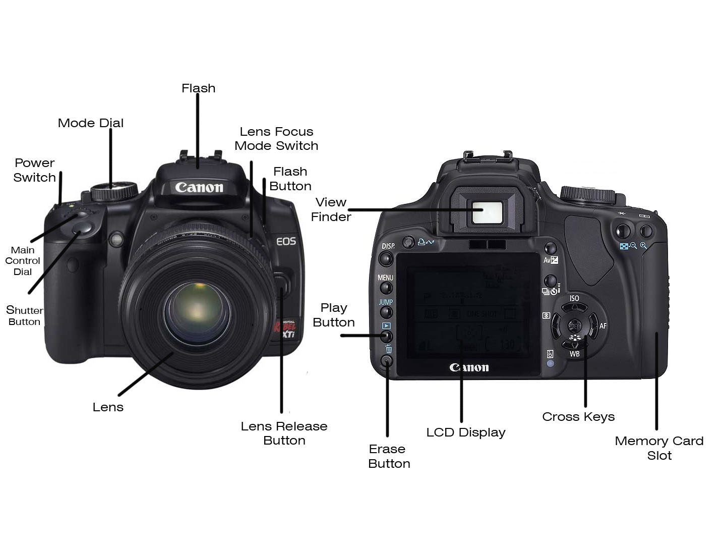 SLR Camera Parts and Controls Assignment | xosparkles